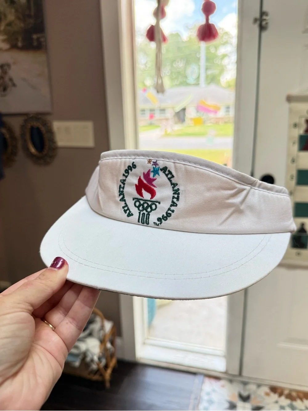 Vintage Authentic 1996 Atlanta Olympics Visor!